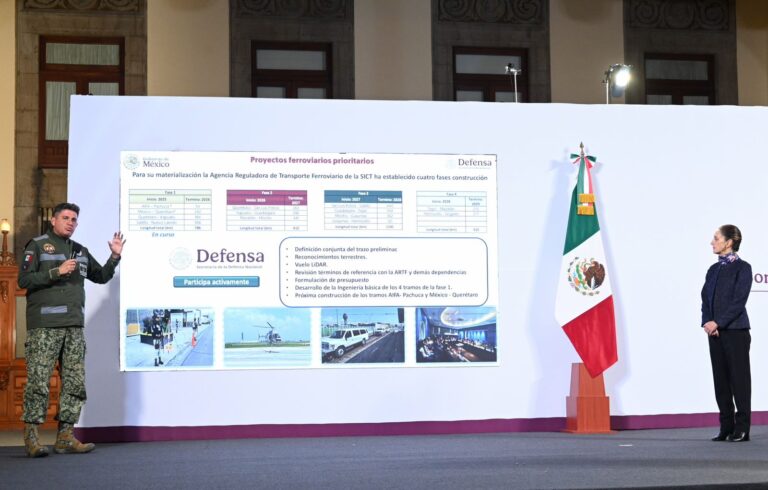 Gobierno de Sheinbaum destinará 157 mil mdp para trenes en 2025