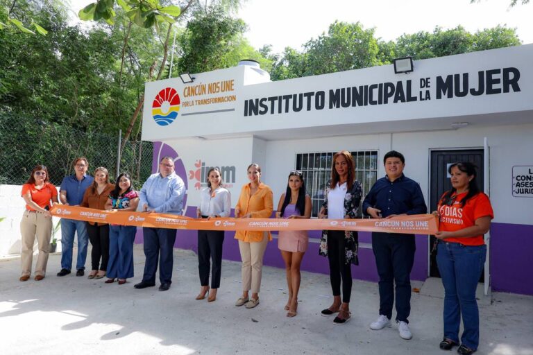Ana Paty inaugura Módulo de Atención Integral para las Mujeres en Supermanzana 94