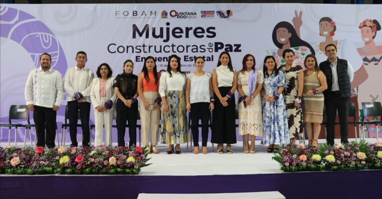 Autoridades respaldan Redes de Mujeres Constructoras de Paz