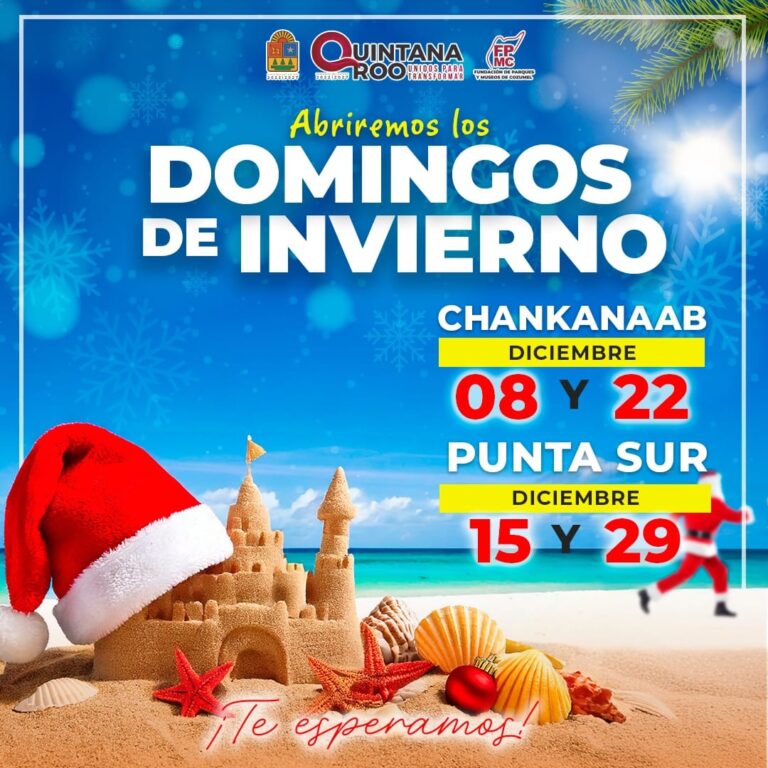 FPMC abrirá Punta Sur y Chankanaab los domingos