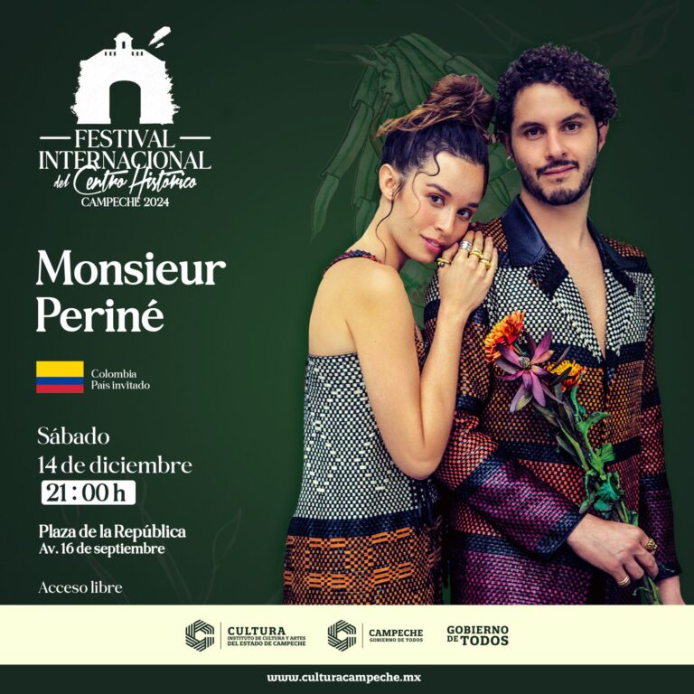 Monsieur Periné llega al Festival Internacional del Centro Histórico de Campeche