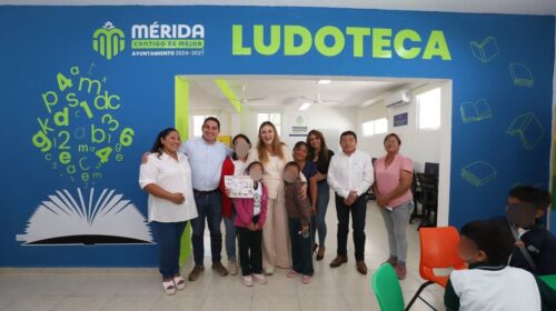 Inauguran Ludoteca y Academia Municipal de Inglés en Mérida