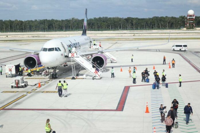 Volaris inaugura su ruta Guadalajara-Tulum