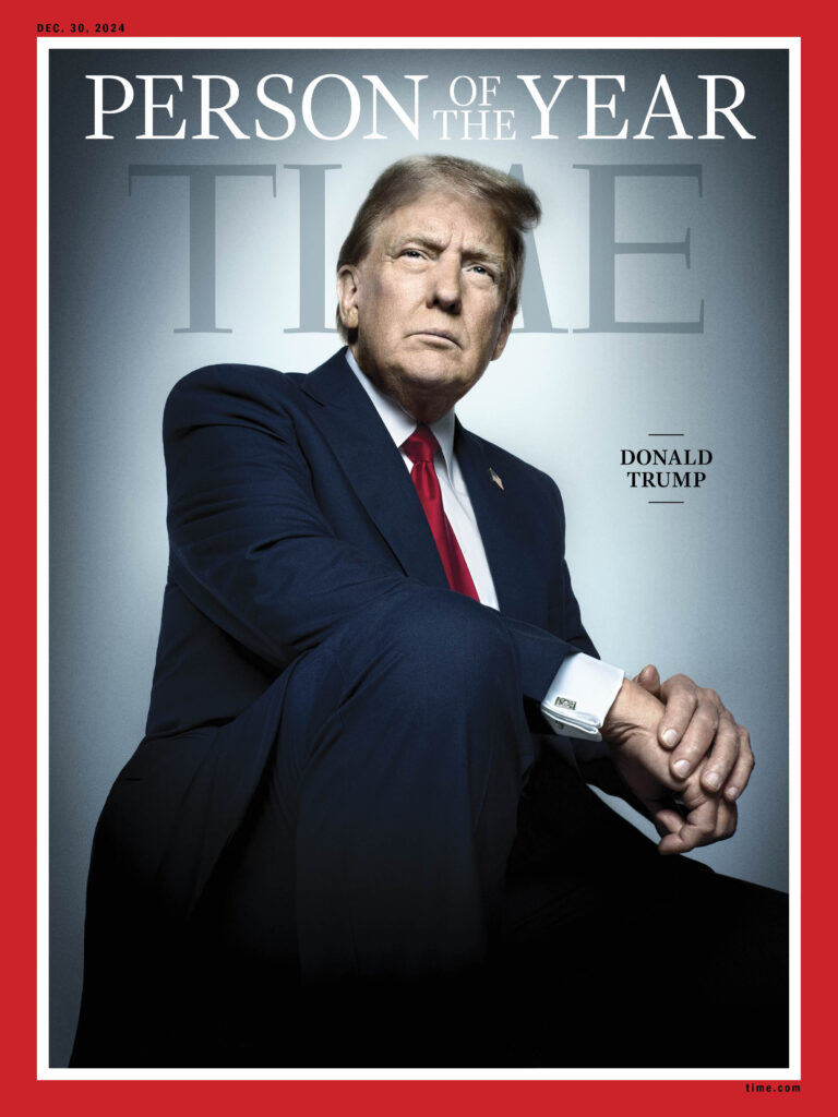 Donald Trump es elegido como ‘Persona del Año’ por la revista Time