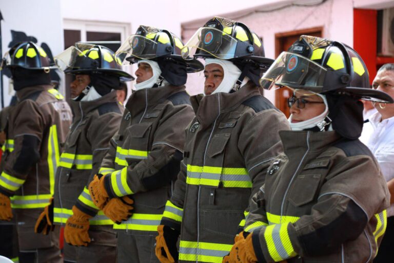 Listo bomberos para atender incendios en la próxima Temporada de Incendios Forestales y Urbanos 2025