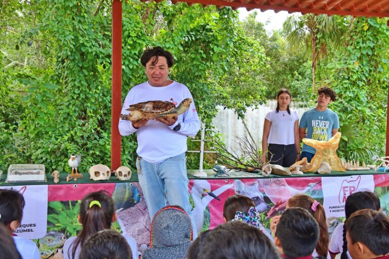 FPMC impulsa la “Semana de la Educación Ambiental” en escuelas de Cozumel