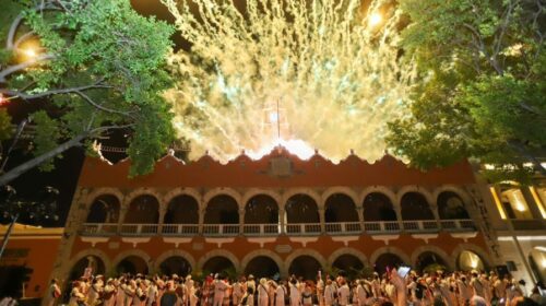 Cecilia Patrón da inicio a los festejos por el 483 aniversario de Mérida