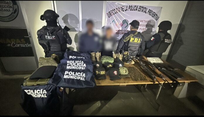 Detienen a 2 menores en Chiapas por posesión de armas de fuego