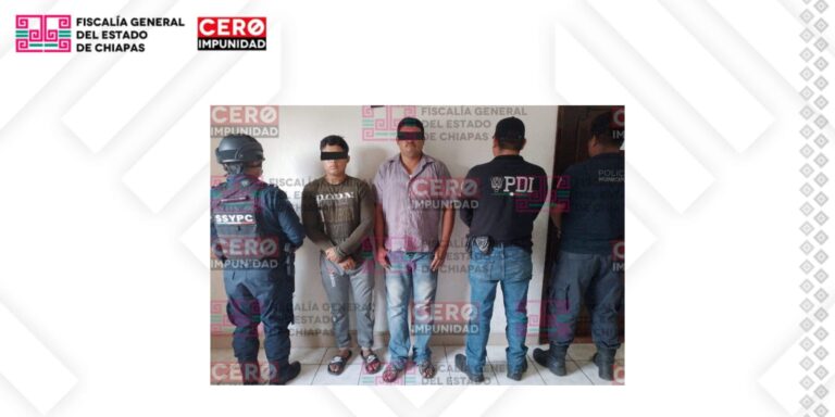Detienen en Huixtla, Chiapas, a dos presuntos traficantes de personas