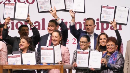 Mara Lezama reafirma su compromiso en el Encuentro Nacional Municipalista junto a Claudia Sheinbaum