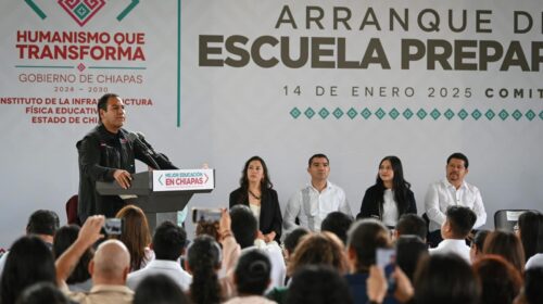 Entregan nuevas obras educativas en Comitán de Domínguez, Chiapas