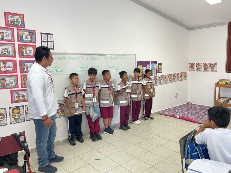 Infantes de Quintana Roo lideran acciones contra la corrupción con el programa Guardianes de la Honestidad