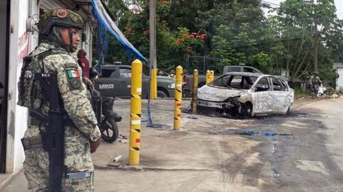 Incendian autos y comercios en Villahermosa, Tabasco