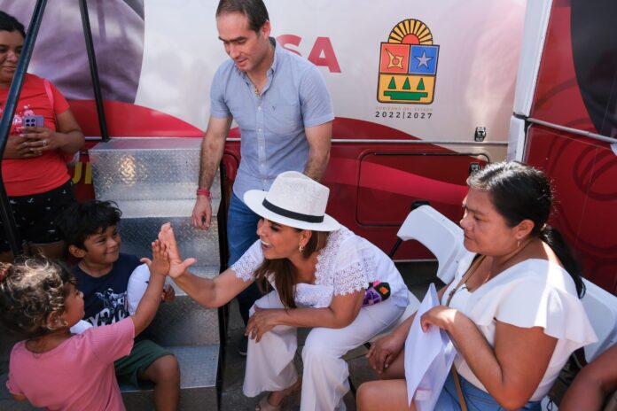 caravanas médicas móviles , Salud para tod@s, Mara Lezama, Tulum