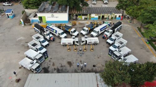 Mérida invierte 90 mdp en arrendamiento de vehículos para servicios públicos