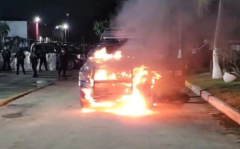 Muerte de joven por uso de fuerza de la SSC provoca disturbios en Quintana Roo