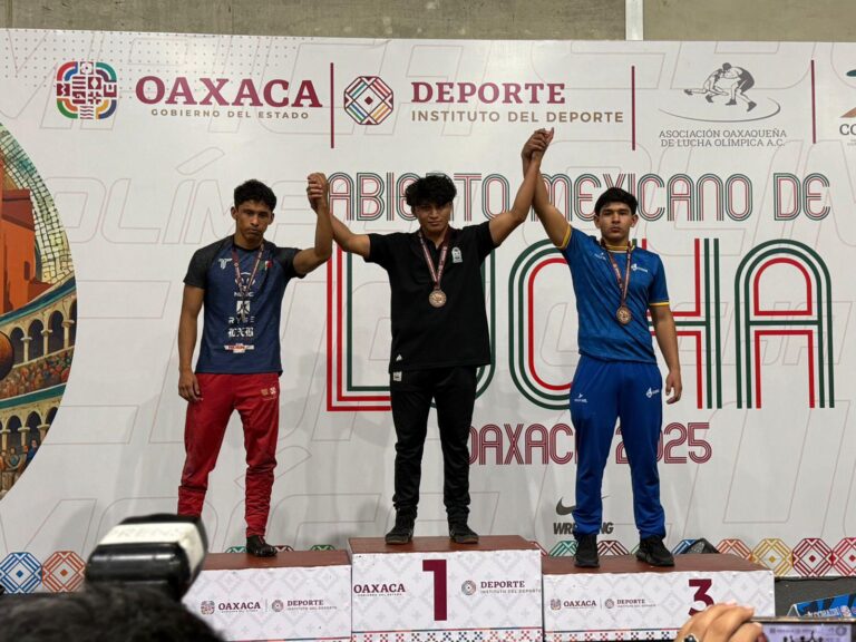 Alcanza Quintana Roo 10 preseas en campeonato de lucha en Oaxaca