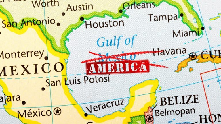 Reino Unido no aceptará el cambio de nombre a Golfo de América