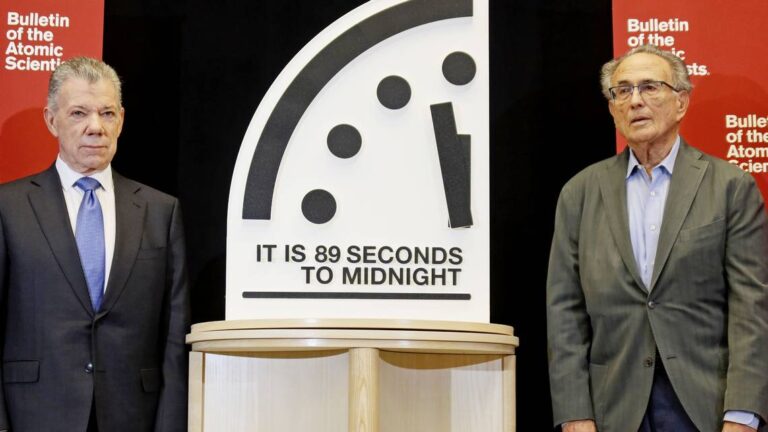 El Reloj del Apocalipsis se acerca un segundo a la medianoche, la hora del fin del mundo