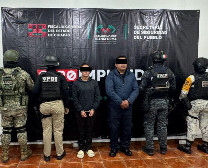 Detienen a dos policías en San Cristóbal de las Casas por extorsión