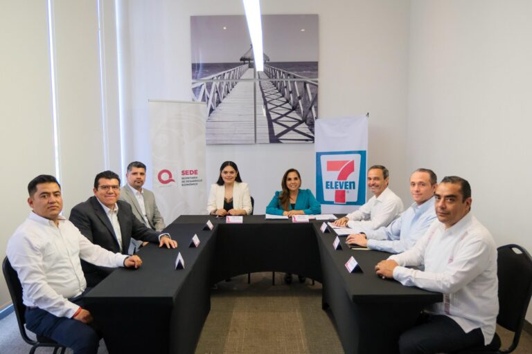 Mara Lezama encabeza inversión de 3 mil 056 mdp por 7-Eleven en Quintana Roo