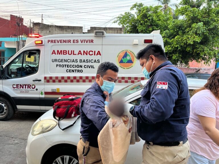 Abandonan a bebé en calles de Villahermosa, Tabasco; se encuentra bien de salud