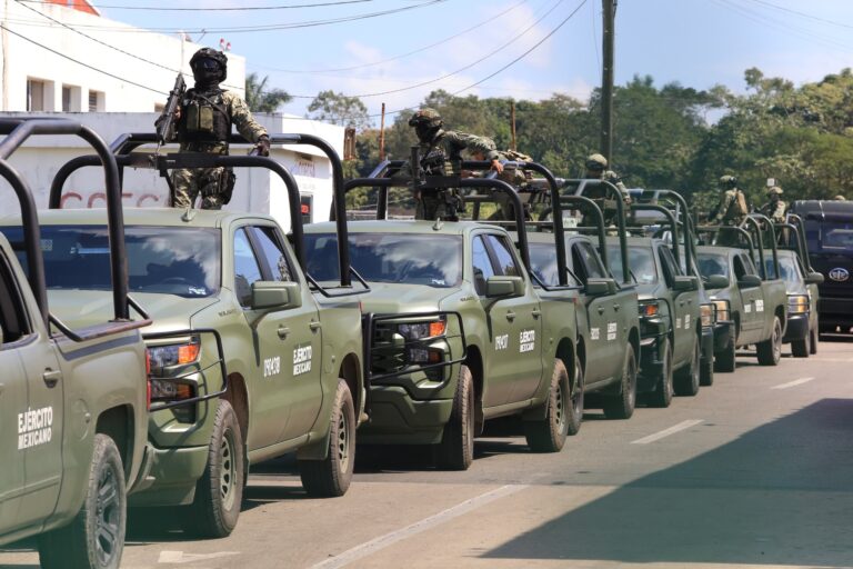 Arriban 300 militares más a Tabasco ante ola de vi0lencia