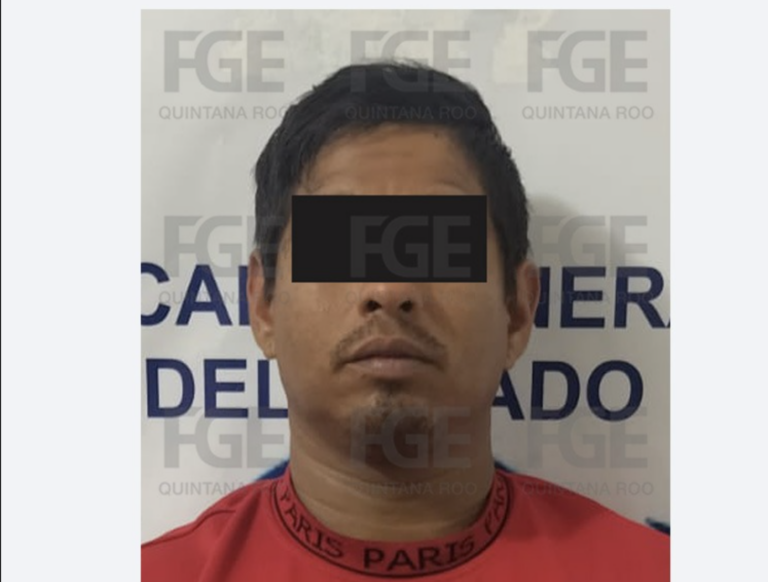 Fiscalía General detiene a presunto homicida en Othón P. Blanco