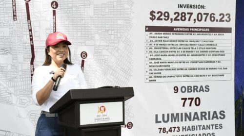 Chetumal se ilumina- Invierten más de 29 MDP en alumbrado público