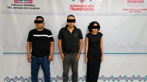 Detienen a 3 personas por asesinato de médico cirujano en Chiapas