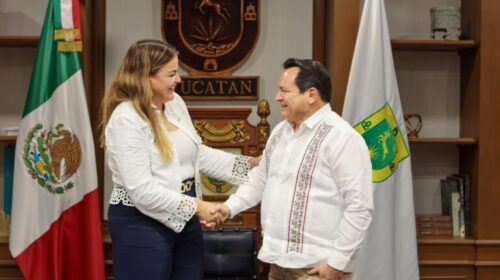 Díaz Mena sostiene reunión con alcaldes de Yucatán