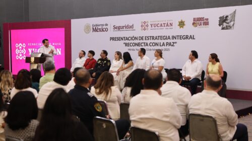 Fortalecen el tejido social en Yucatán con “Reconecta con la Paz”