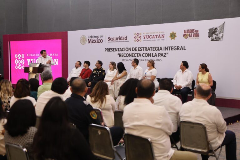 Fortalecen el tejido social en Yucatán con “Reconecta con la Paz”