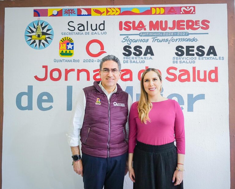 Concluye Jornada de Salud de la Mujer en Isla Mujeres