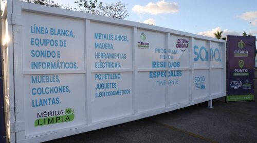 Mérida refuerza su campaña de limpieza con nuevos contenedores