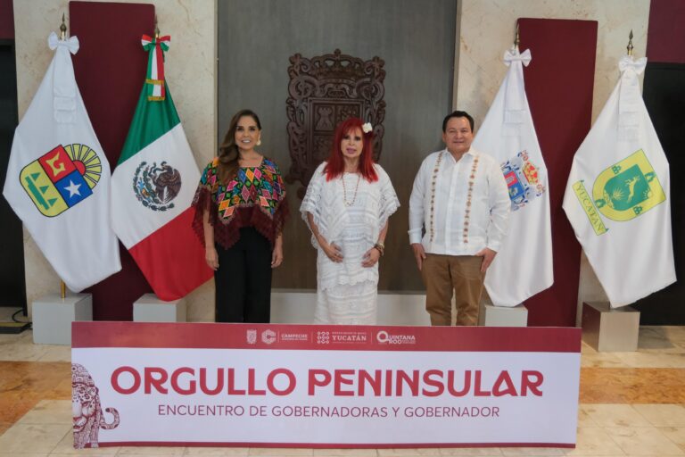 “Orgullo Peninsular”: Gobernadores de la Península de Yucatán le cierran espacios a la delincuencia
