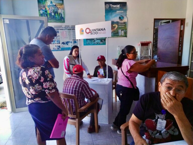 SEDARPE instala módulos para acercar servicios a productores de Quintana Roo