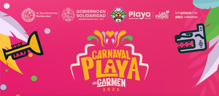 Por iniciar el Carnaval Playa del Carmen 2025