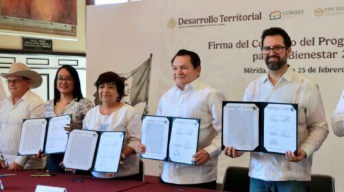 Yucatán se une al Programa de Vivienda para el Bienestar