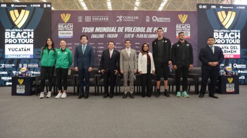 Yucatán será la sede del Tour Mundial de Voleibol de Playa 2025