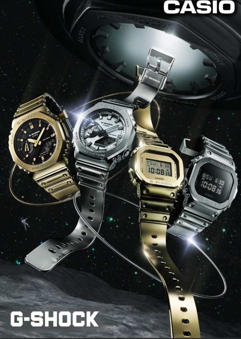 Los relojes CASIO destacan por su estilo, sostenibilidad, innovación y amistad