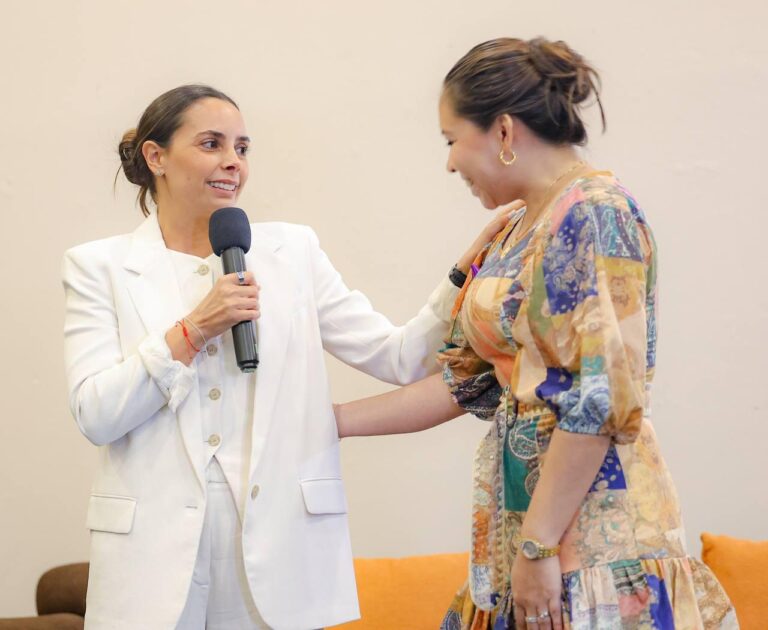 Ana Paty Peralta refuerza el empoderamiento femenino en Cancún