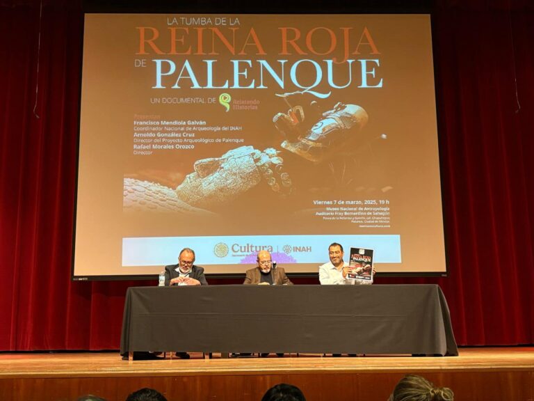 Alistan estreno del documental ‘La tumba de la Reina Roja de Palenque‘