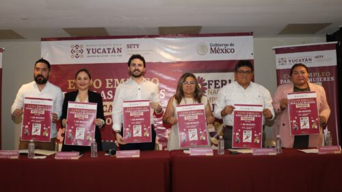 Alistan la Expo Empleo para las Mujeres 2025 en Yucatán