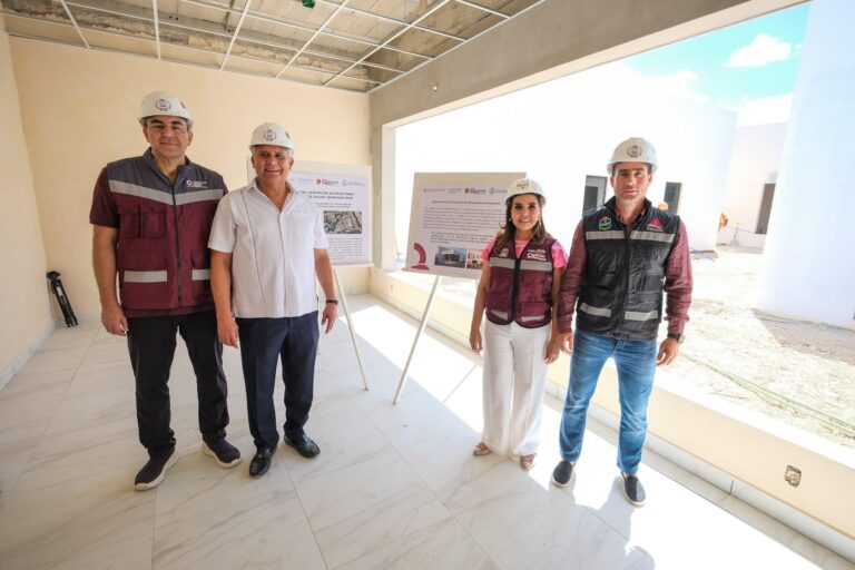 Avanza construcción del Centro de Justicia para las Mujeres en Tulum