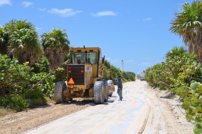 Avanza rehabilitación de Punta Sur en Cozumel