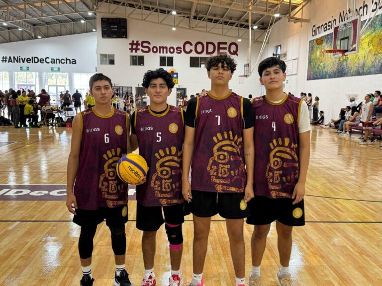 Destacan atletas de Quintana Roo en Básquetbol 3×3 en los Estatales 2025