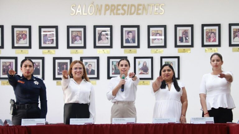 Instalan el Comité “Mujer Segura” en Cancún