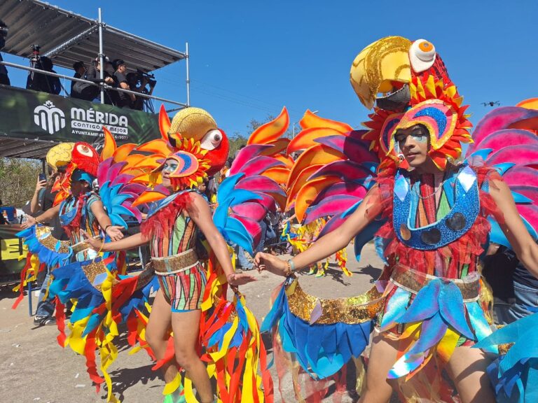 Carnaval de Mérida 2025 rompe récord con más de 350 mil asistentes