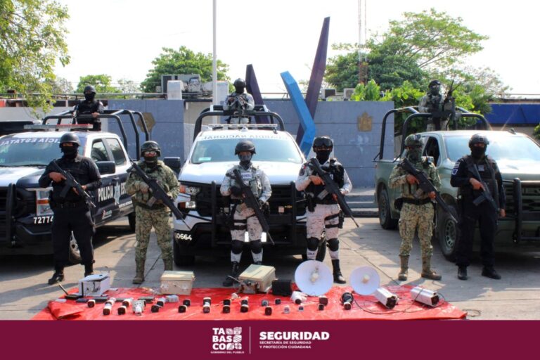 Desmantelan red de videovigilancia clandestina en Tabasco